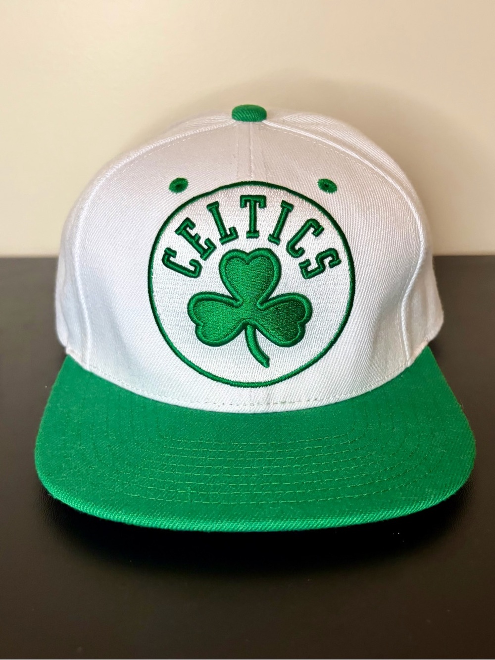 Boston Celtics Mitchell & Ness NBA Licensed Embroidered Logo Snapback Hat
